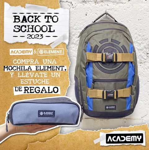 Back to school 2023 element Academy Gijón